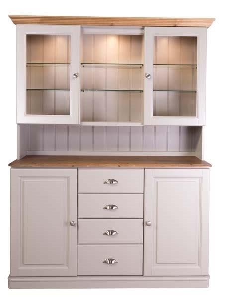 Wiltshire Painted 3 Door Display Cabinet