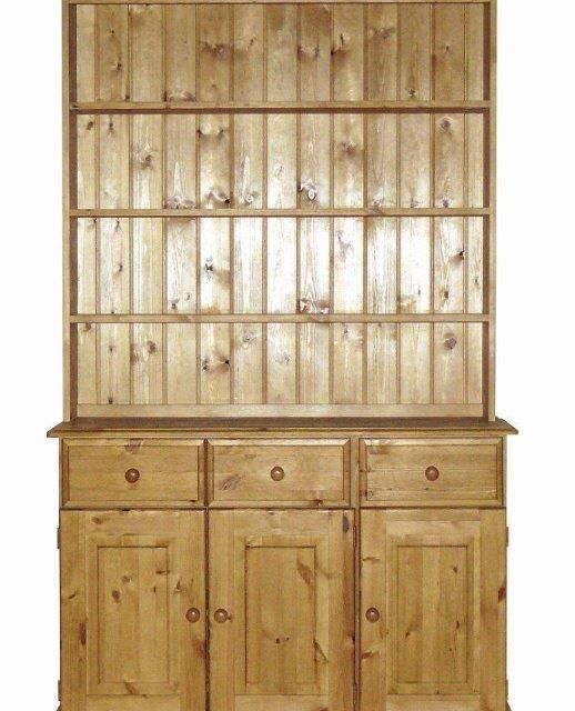 Decora 3 Door Sideboard with Rack